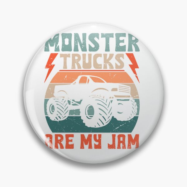 Item preview, Sunset Cool Engines Retro Monnster Truck Are My Jam Vintage designed and sold by roboartpixel.