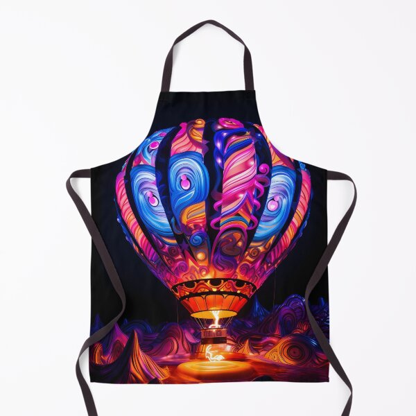 Item preview, Psychedelic hot air ballon print designed and sold by dcrc.