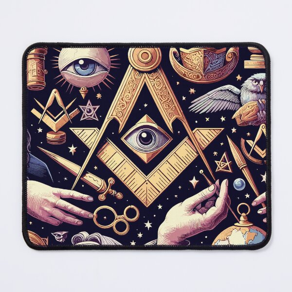 Item preview, Mystical Masonic Symbols designed and sold by iwcus.
