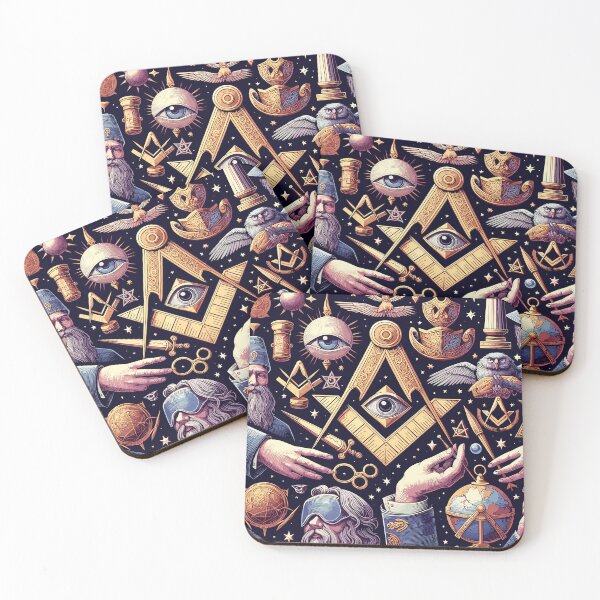 Item preview, Mystical Masonic Symbols designed and sold by iwcus.