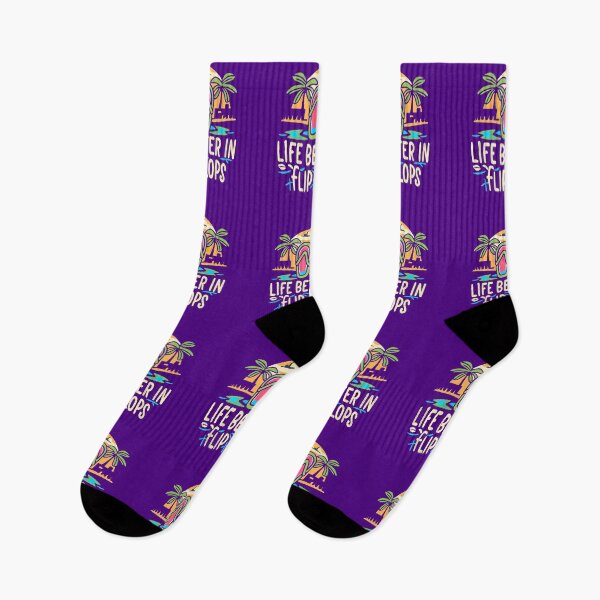 Item preview, Life is better in flip flops, Cool color art designed and sold by artdragongift 15.