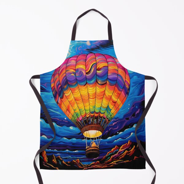 Item preview, Psychedelic hot air ballon print designed and sold by dcrc.