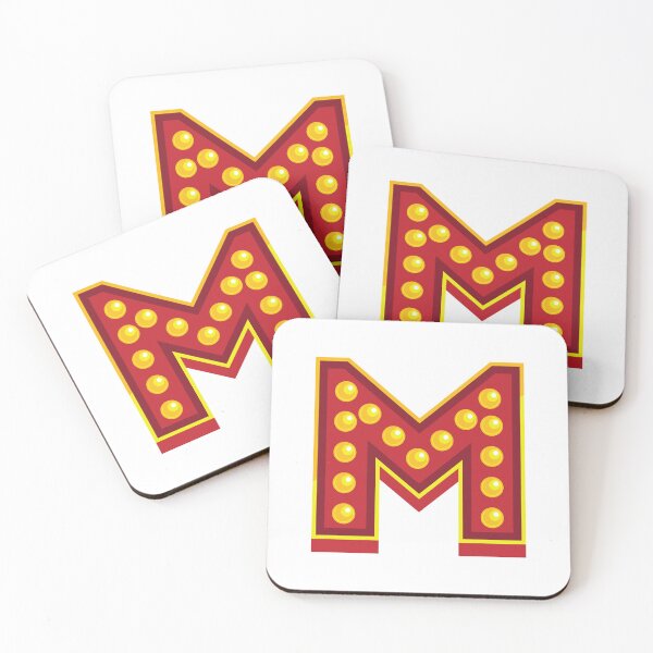 Item preview, Letter M With Bulbs for Super effect  designed and sold by crazymessygirl.