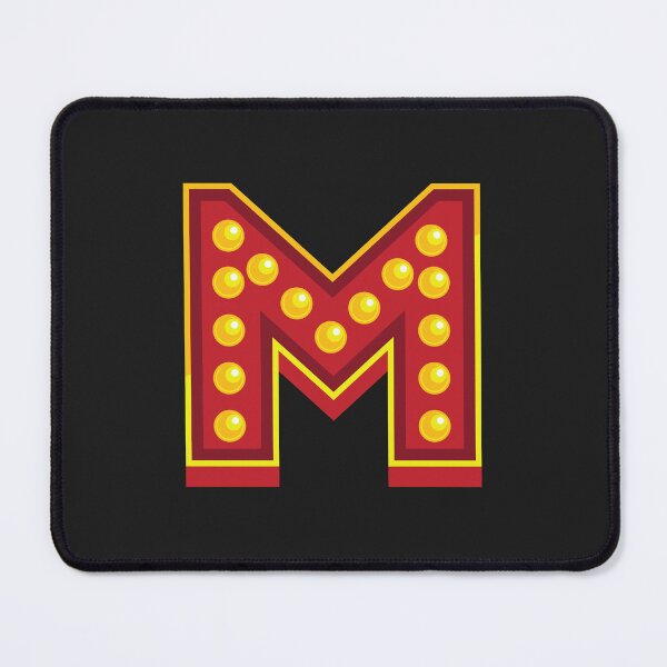 Item preview, Letter M With Bulbs for Super effect  designed and sold by crazymessygirl.