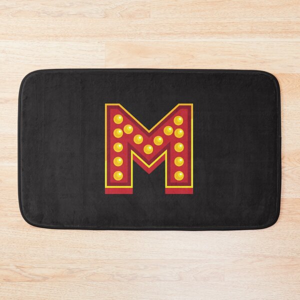 Item preview, Letter M With Bulbs for Super effect  designed and sold by crazymessygirl.