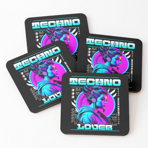 Item preview, TECHNO  - Lover Headphone Steez  designed and sold by Discothreadz.