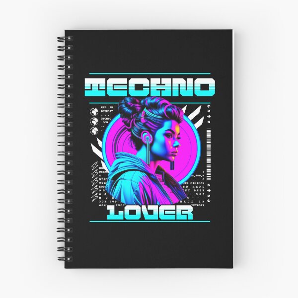 Item preview, TECHNO  - Lover Headphone Steez  designed and sold by Discothreadz.