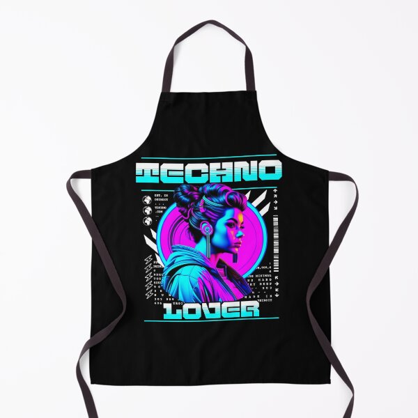 Item preview, TECHNO - Lover Headphone Steez designed and sold by Discothreadz.