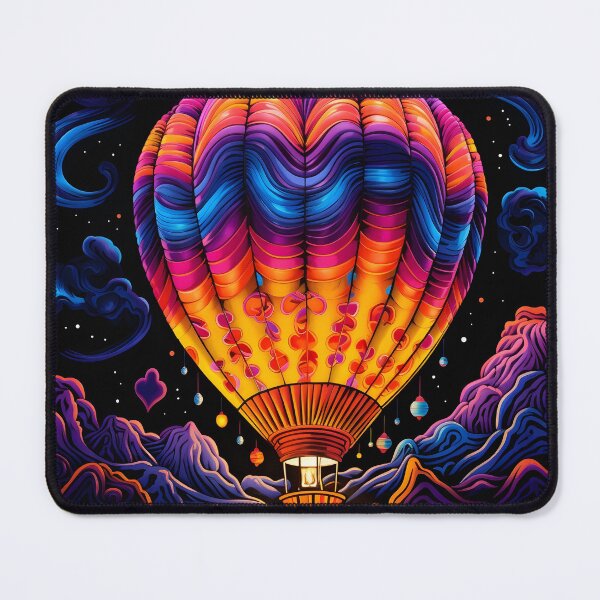 Item preview, psychedelic hot air ballon print designed and sold by dcrc.