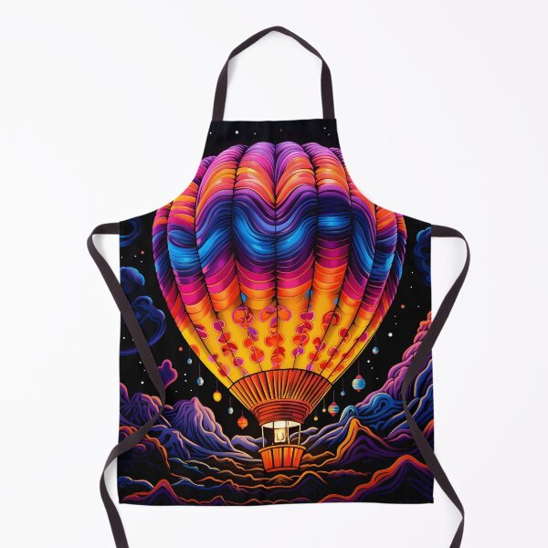 Item preview, psychedelic hot air ballon print designed and sold by dcrc.