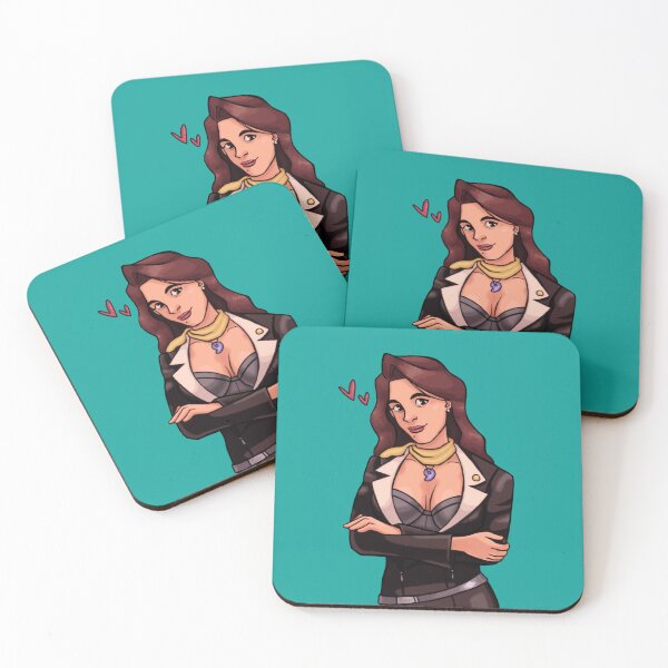 Item preview, Mia Fey Valentine's Day Card || You're drop-dead gorgeous! designed and sold by lifeonmvrs.