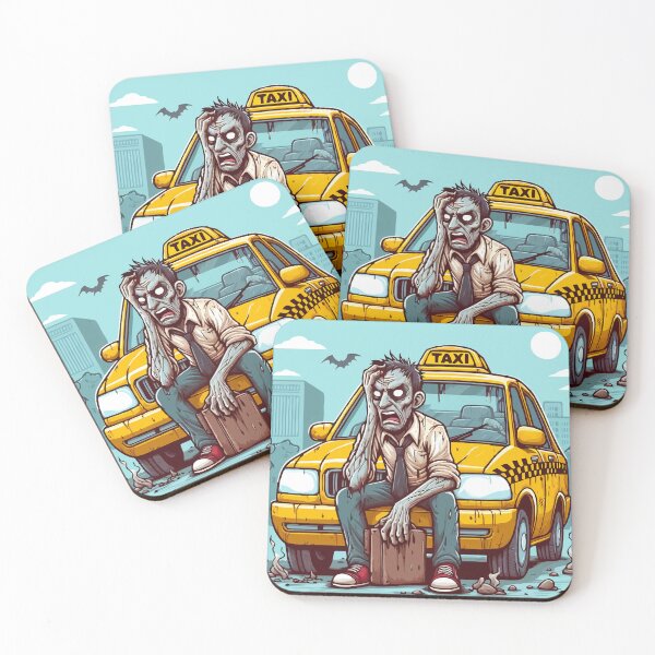 Item preview, Dreamy Taxi Driver in the Bustling City designed and sold by Gacram.