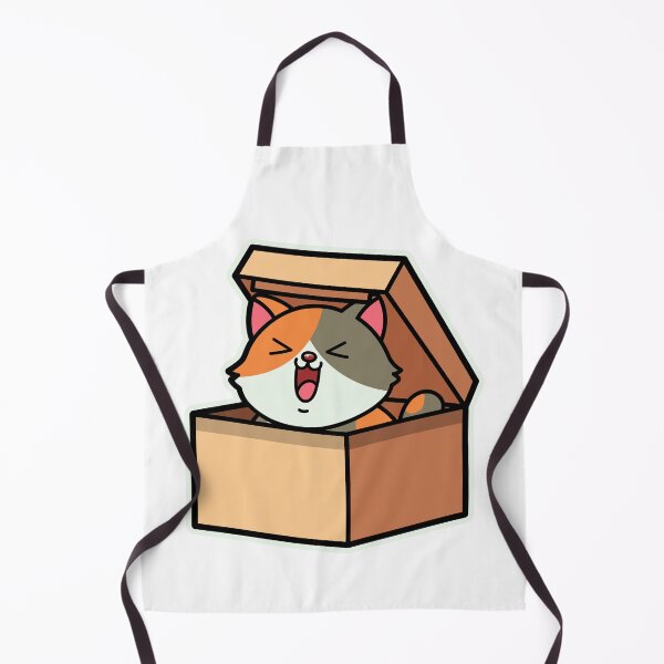 Item preview, cute cartoon cat in the cardboard box designed and sold by Design_for_merch.