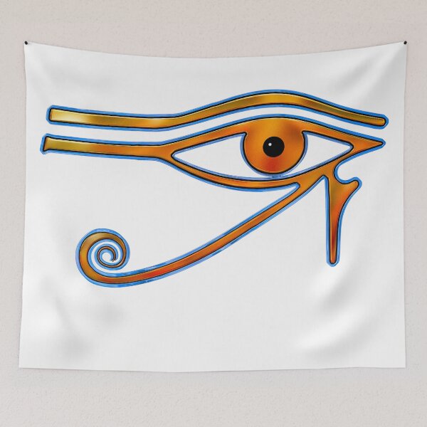 Item preview, The eye of Ra, the Wadjet amulet, protection designed and sold by TJ Devadatta Best.
