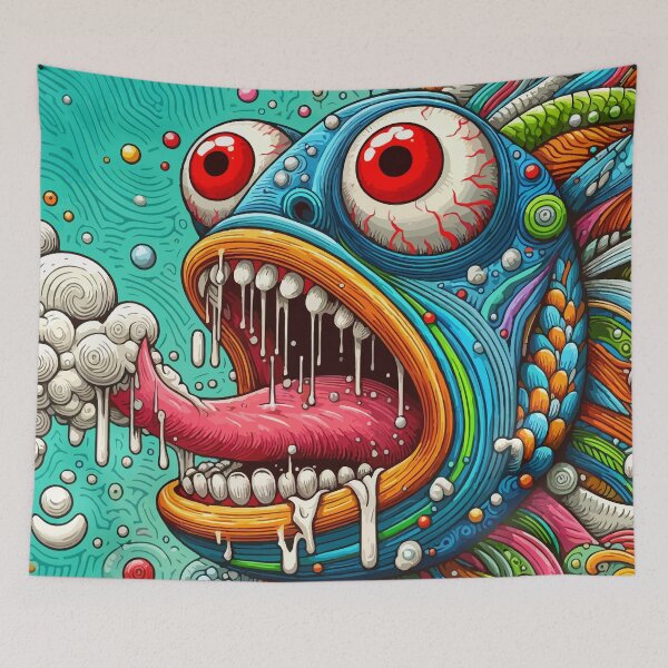 Item preview, Psychedelic Creature in World of Colors designed and sold by Gacram.