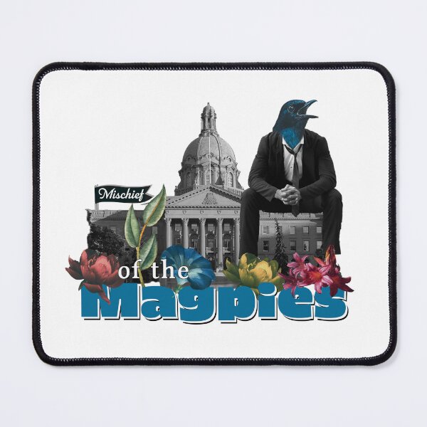 Item preview, Mischief of the Magpies - The Business Bird designed and sold by slash-graphics.