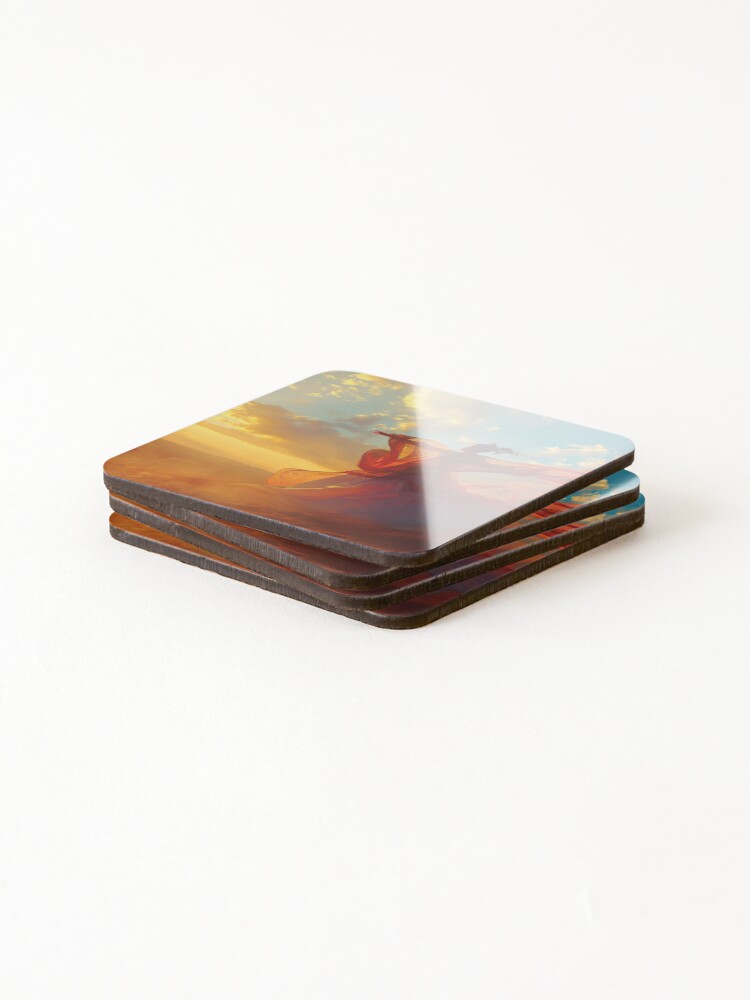 Thumbnail 4 of 5, Coasters (Set of 4), The Rite designed and sold by RicoInStudios.