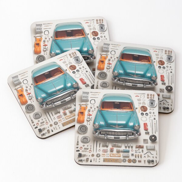 Item preview, 1953 Skylark Classic Car Knolling Craft designed and sold by StefNomadLife.