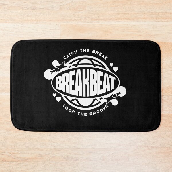 Item preview, BREAKBEAT  - Y2K Catch The Globe (White)  designed and sold by Discothreadz.