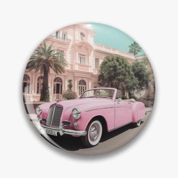 Item preview, Vintage Pink Cabrio designed and sold by anderelbe.