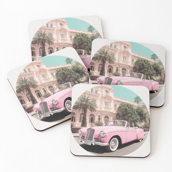 Item preview, Vintage Pink Cabrio designed and sold by anderelbe.