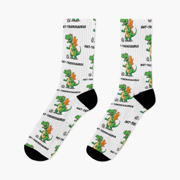 Item preview, Hat-trickosaurus Dino Playing Soccer designed and sold by Fredster1966.