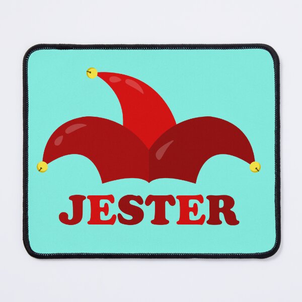 Item preview, Red Harlequin or Jester Hat with Bells And Name designed and sold by shennix.