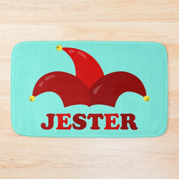Item preview, Red Harlequin or Jester Hat with Bells And Name designed and sold by shennix.