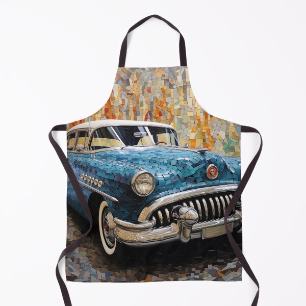 Artikelvorschau, 1953 Skylark Classic Car Mix Media Mosaike entworfen und verkauft von StefNomadLife.