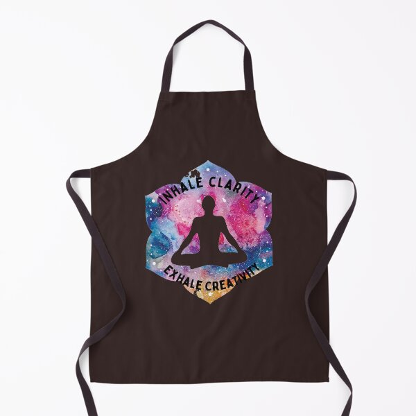 Item preview, Copy of Inhale clarity exhale creativity mediaton pose graphic  designed and sold by Cosmicworld07.