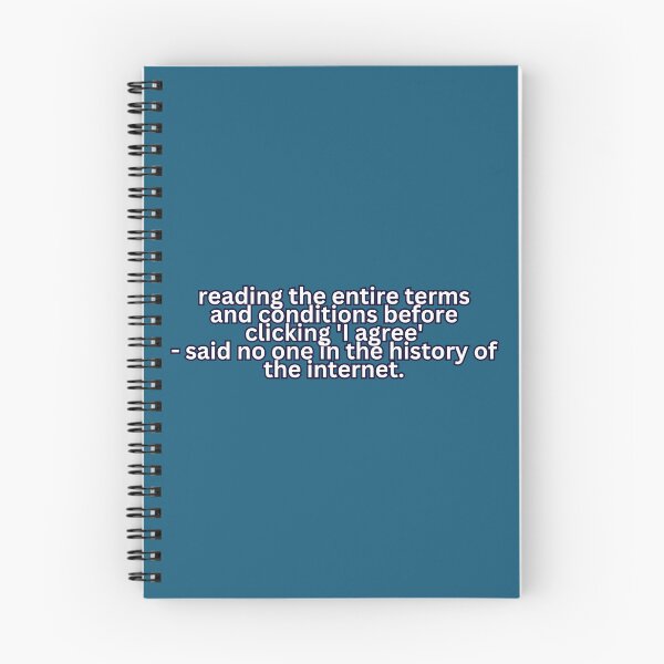 Item preview, Digital Agreement Dilemma: Reading Terms and Conditions - Said No One in Internet History - Humorous Meme designed and sold by PING 999 STUDIO.