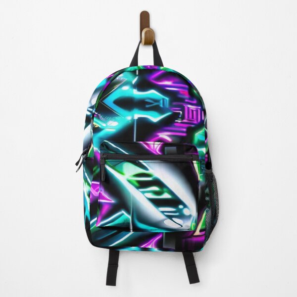 Item preview, Rolling in the dark - fluorescent aesthetic canvas designed and sold by Atelier-Arcano.