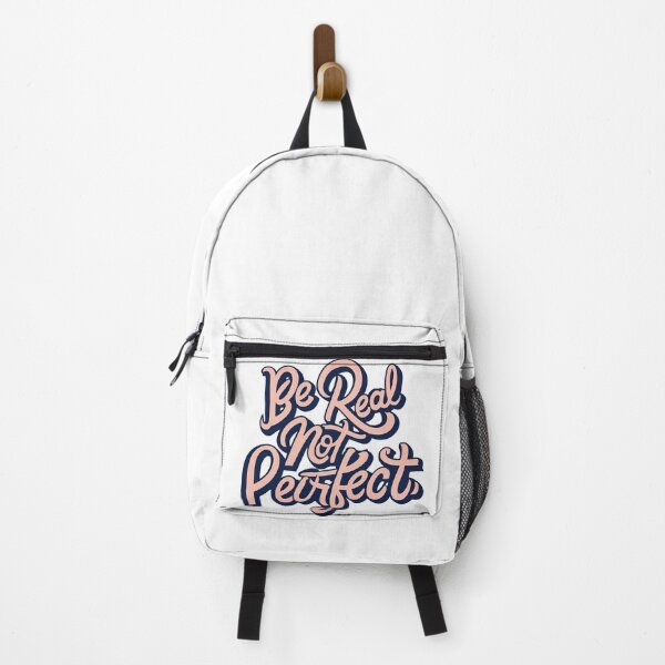 Item preview, Be Real Not Perfect designed and sold by graphic-genie.