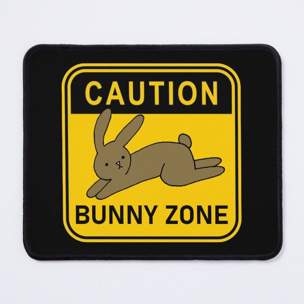 Item preview, Caution: Bunny Zone designed and sold by Lil-Bit-Batty.