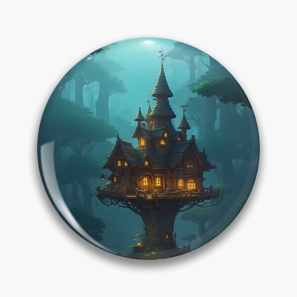 Item preview, Pixel Art Forest House designed and sold by Ongoing3007.