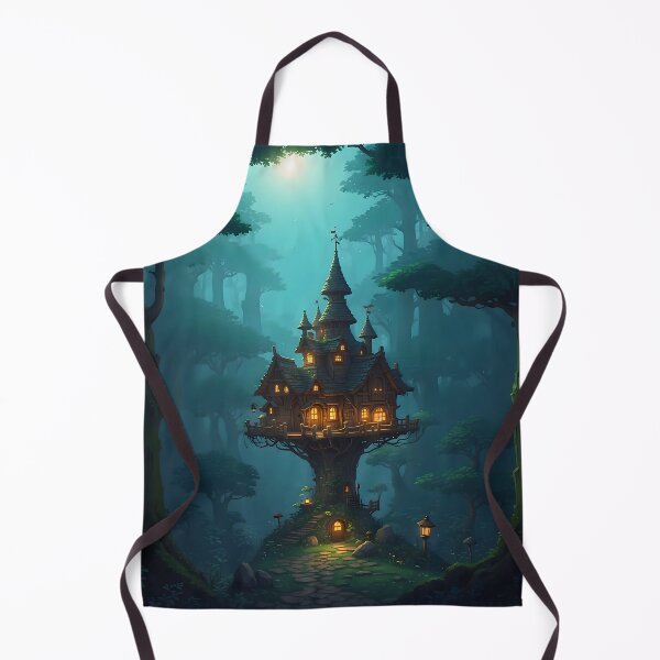 Item preview, Pixel Art Forest House designed and sold by Ongoing3007.