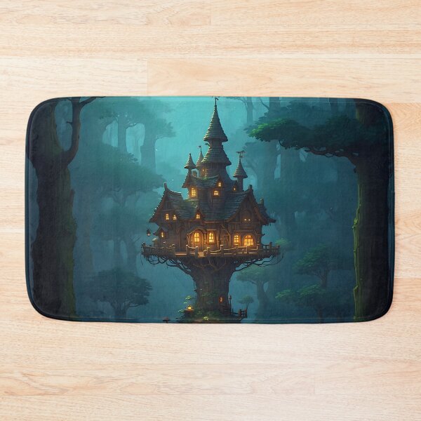Item preview, Pixel Art Forest House designed and sold by Ongoing3007.