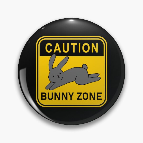 Item preview, Caution: Bunny Zone designed and sold by Lil-Bit-Batty.