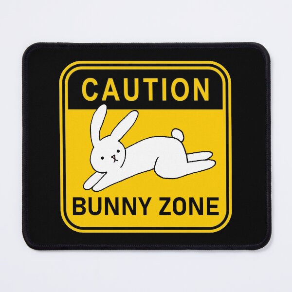 Item preview, Caution: Bunny Zone designed and sold by Lil-Bit-Batty.