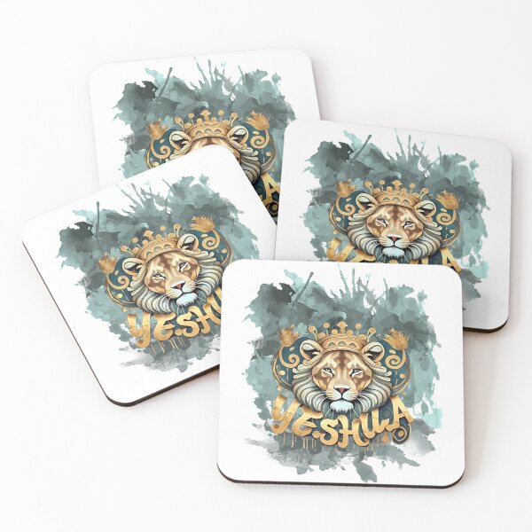 Item preview, Yeshua - Jesus The Lion of Judah - Christian Hebrew designed and sold by Narrow-Path.