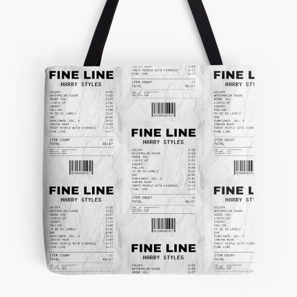 Item preview, Fine Line Receipt designed and sold by guacamhole.