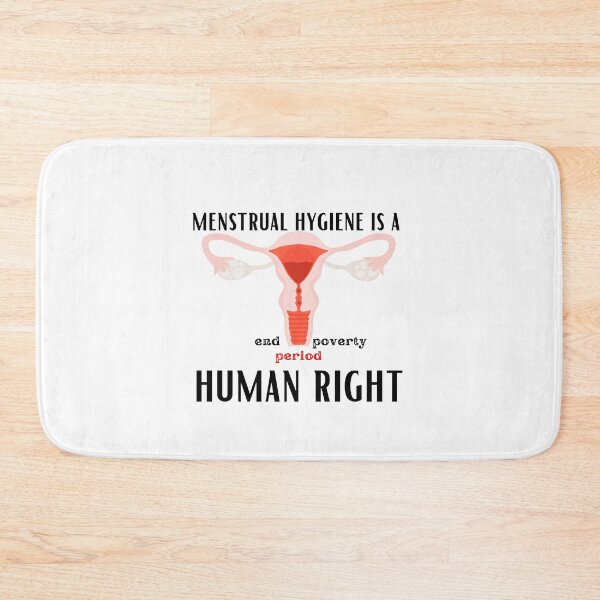 Item preview, Menstrual Hygiene is a Human Right designed and sold by ReduceHarm.