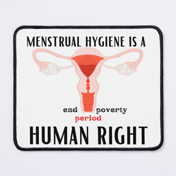 Item preview, Menstrual Hygiene is a Human Right designed and sold by ReduceHarm.