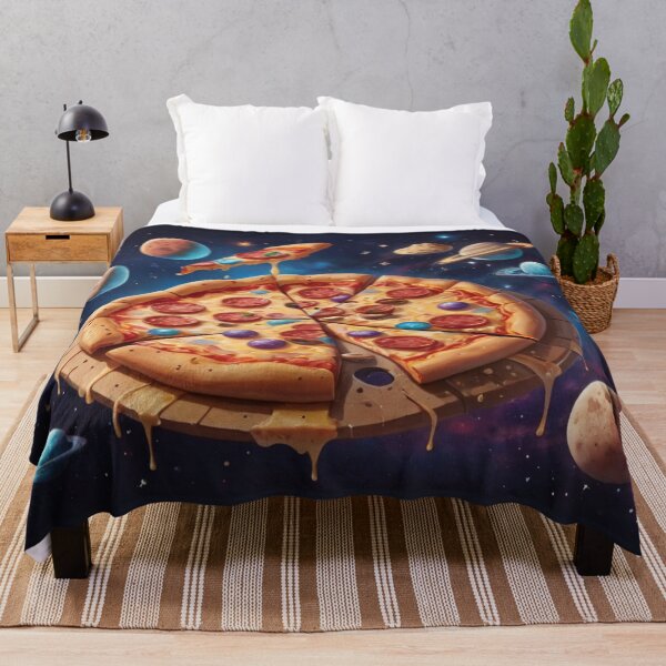 Item preview, Cosmic Pizza: Astronaut’s Out-of-This-World Dream designed and sold by BaisaStudio.