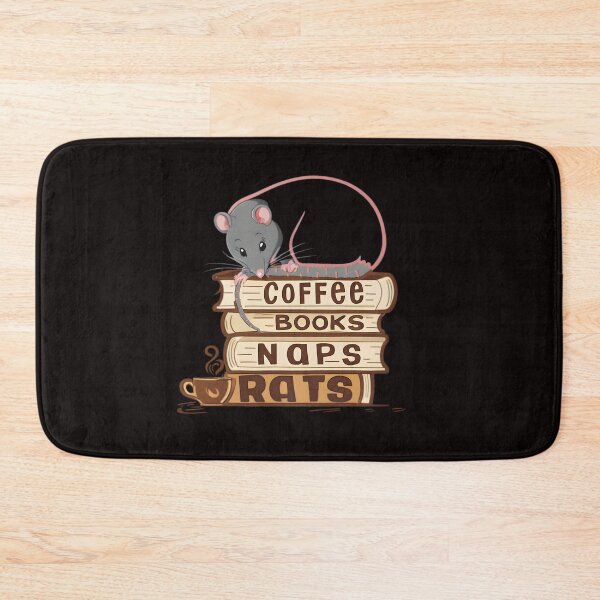 Item preview, Coffee Books Naps Rats,coffee lover,book lover designed and sold by FINALSHOP1.
