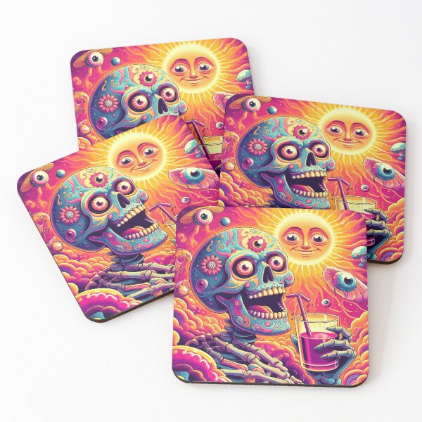 Item preview, A Colorful Cosmic Toast designed and sold by Gacram.