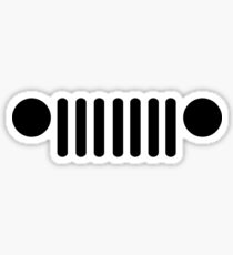 Jeep Grill Sticker