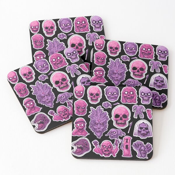 Item preview, Spooky Valentines Pink Skeleton  designed and sold by CyberArtistOne.
