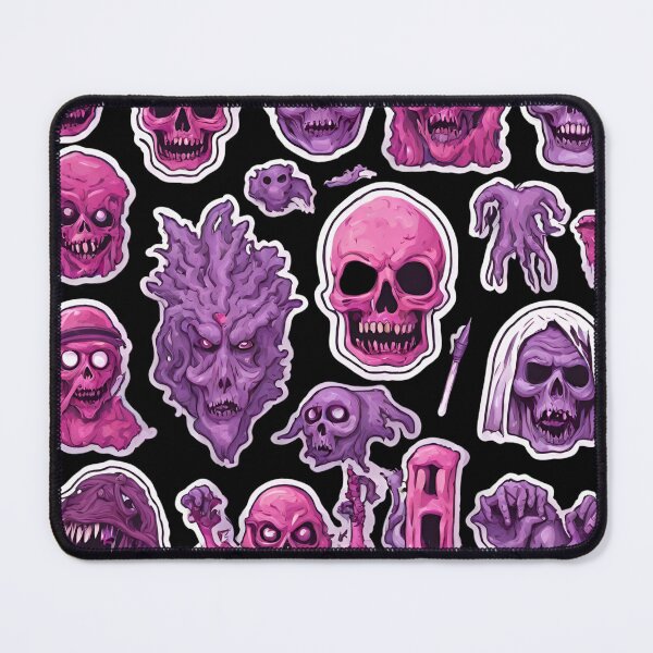 Item preview, Spooky Valentines Pink Skeleton designed and sold by CyberArtistOne.