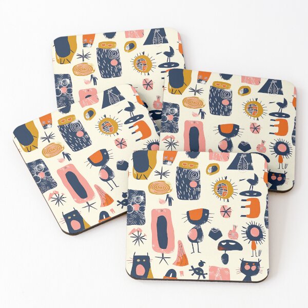 Item preview, weird cats and lumberjacks designed and sold by Weirdanya.